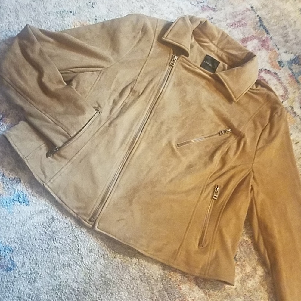 Faux Suede Jacket - image 1